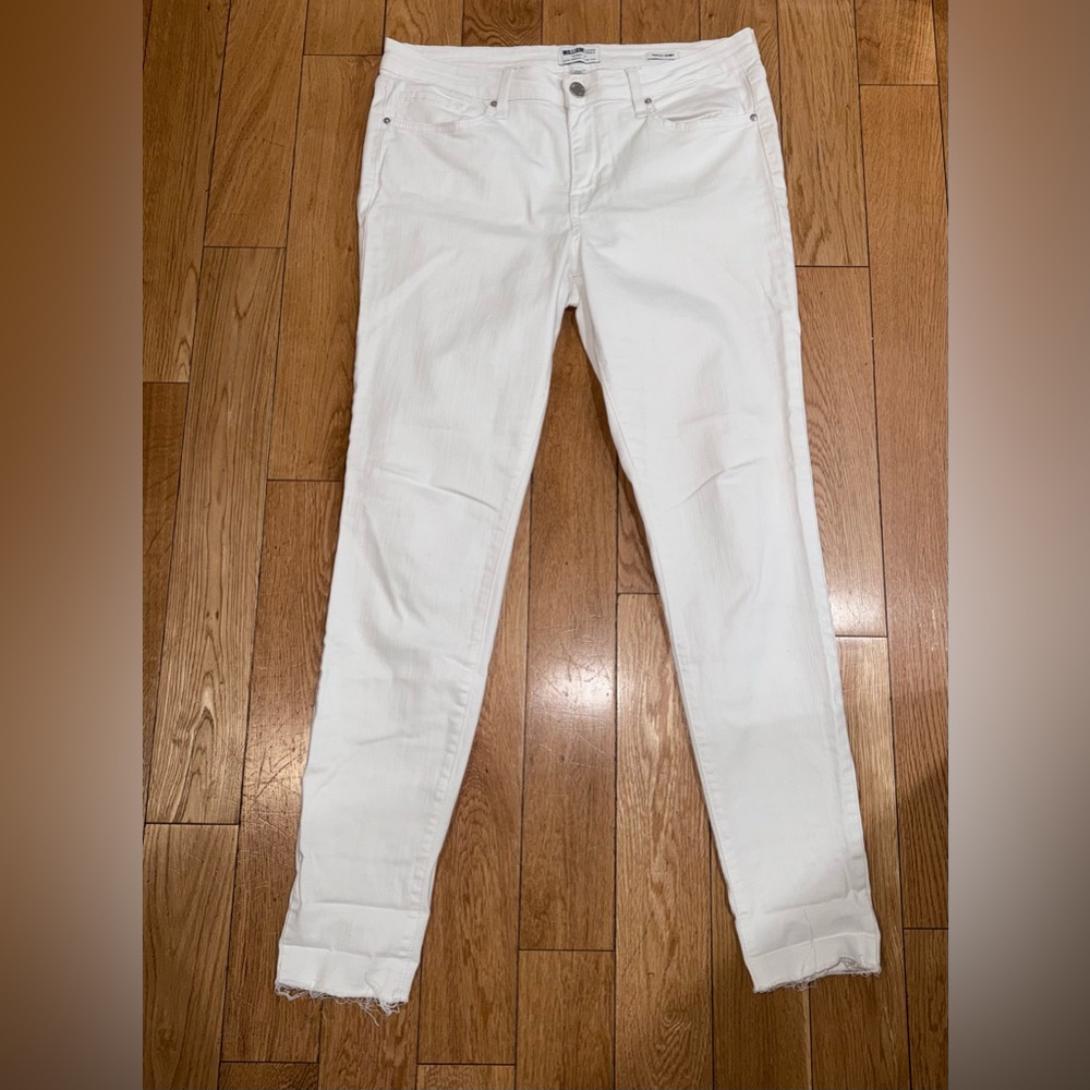 William Rast White “Perfect Skinny” Jeans